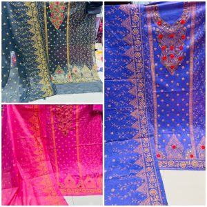 সুতি কাপড়  ৪ পিস মাত্র ১২০০ টাকা